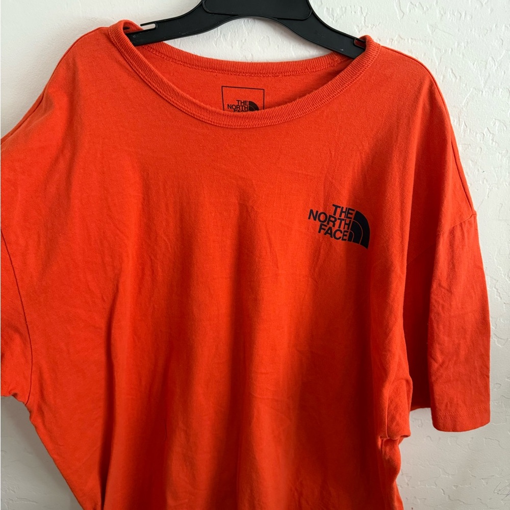 The North Face Vibrant Orange Tee